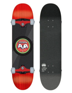 CARTEL SKATEBOARD CAMERA POPS RED