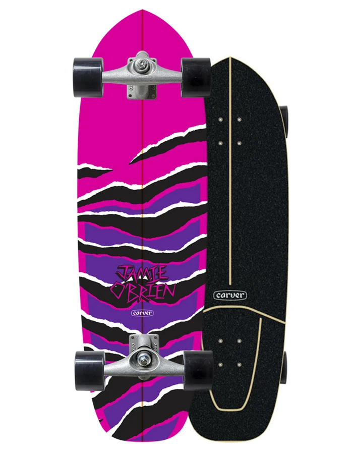 Carver™ CARVER 33.5" JAIME O'BREIN PINK TIGER SURFSKATE COMPLETE CX / C7