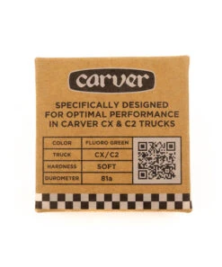 Carver™ CARVER BUSHINGS KIT SOFT TRUCK CX/C2 -Glide Quest Shop carver bushing kit soft gommni truck cx c2 1