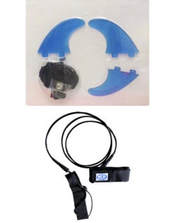 CBC SUSHI 5'8" SOFTBOARD FCS FINS -Glide Quest Shop cbc sushi fish 5 8 softboard 4