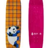 ENJOI SKATEBOARDS 8.375" DEEDZ PLAID PANDA SUPER SAP DECK -Glide Quest Shop enjoi skateboards 8 375 deedz plaid panda super sap deck