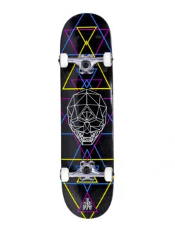 ENUFF 8" GEO SKULL SKATEBOARD COMPLETE CMYK
