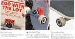 GLOBE 8.625" EGGY SKATEBOARD COMPLETE -Glide Quest Shop globe skateboard 8 625 eggy skate completo 2