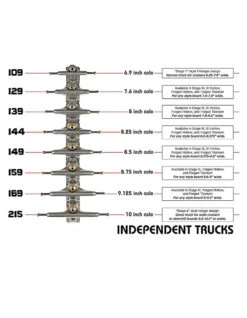 INDIPENDENT TRUCK POLISHED MID 139 SILVER STANDARD -Glide Quest Shop independent truck polished mid 139 silver standard 1