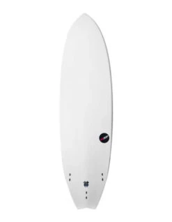 NSP 6'0" SURFBOARD PROTECH FISH WHITE -Glide Quest Shop nsp surfboards protech fish 6 0 white 1