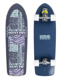 QUIKSILVER 32.8" SURFSKATE PSYCHED PWRD BY SMOOTHSTAR