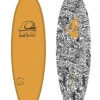 QUIKSILVER 6’6" SOFTBOARD BAT FISH PUMPKIN -Glide Quest Shop quiksilver 6 6 softboard bat fish pumpkin 22 2