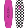 QUIKSILVER SOFTBOARD SOFT BREAK 8’0" PINK -Glide Quest Shop quiksilver 8 0 softboard soft break pink 22 1