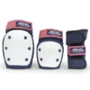 REKD HEAVY DUTY TRIPLE PAD SET BLUE PINK -Glide Quest Shop rekd heavy duty triple pad set protezioni blue pink