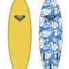 ROXY 6’6" SOFTBOARD BAT FISH YELLOW -Glide Quest Shop roxy 6 6 softboard bat fish yellow 22