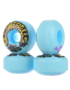 SANTA CRUZ SLIME BALLS SNOT ROCKETS PASTEL BLUE RUOTE SKATE 53MM