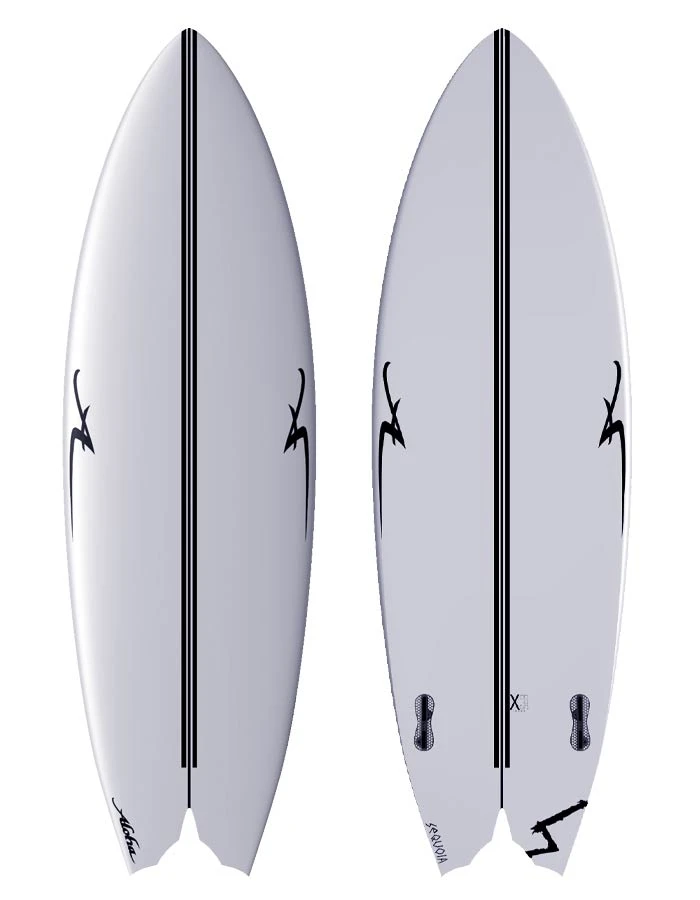 SEQUOIA X ALOHA CFD FISH DOUBLE BAT TWIN FIN 4 SEQUOIA X ALOHA CFD FISH DOUBLE BAT TWIN FIN - Image 2