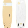 SOFTECH ROLLER HANDSHAPED 6'0" - 8'0" ALMOND -Glide Quest Shop softech roller 6 0 8 0 handshaped softboard almond