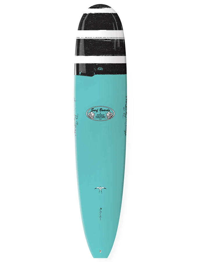 TAKAYAMA 8'6" IN THE PINK TUFLITE V-TECH FCSII LONGBOARD - Image 2