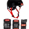 TONY HAWK PROTECTIVE SET HELMET & PADSET JUNIOR -Glide Quest Shop tony hawk protezioni casco skate bambini