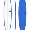 TORQ TET 8'6" LONGBOARD PINLINE DENIM BLUE -Glide Quest Shop torq tet 8 6 longboard pinline denim blue